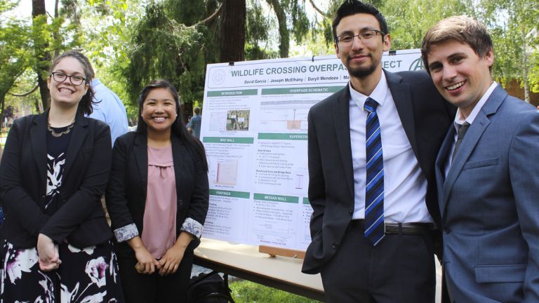 students present their senior project