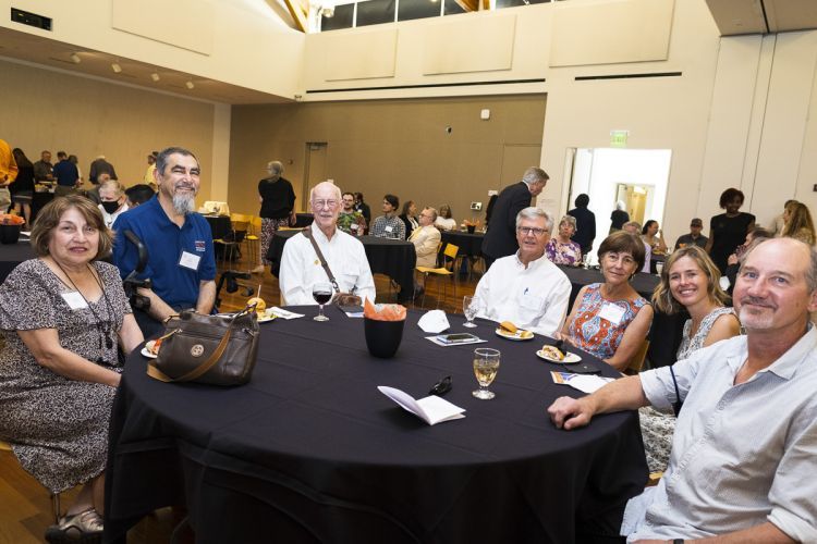 photo of attendees at the faculty retirement ceremony